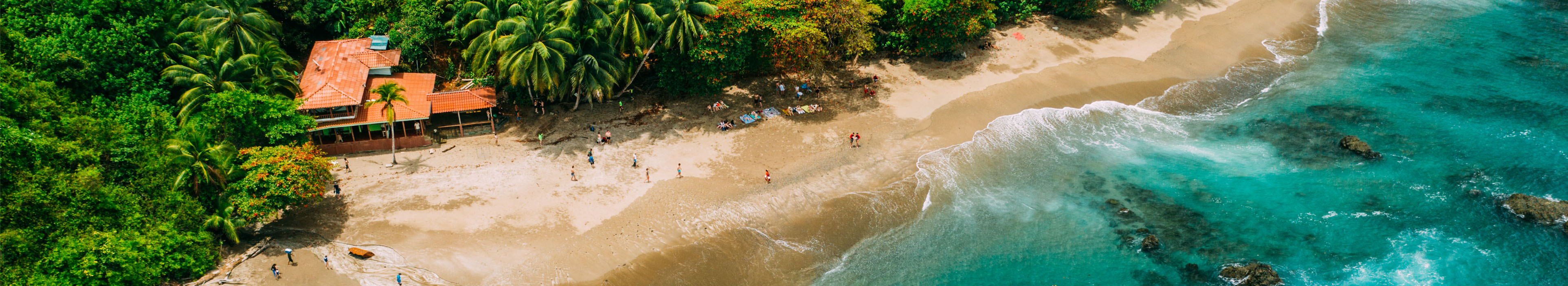 Dschungel und Strand in Costa Rica