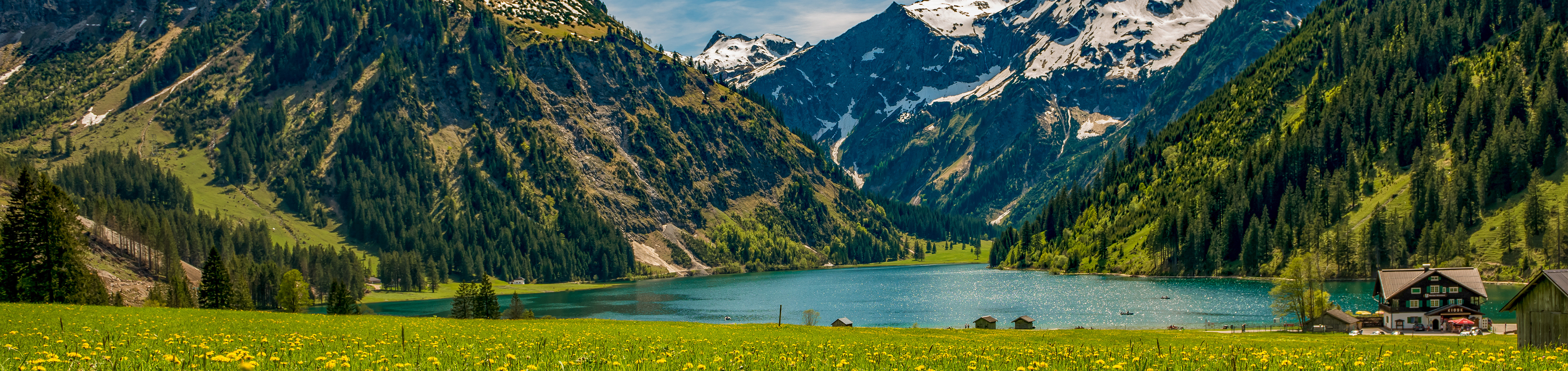 See und Berge in Österreich