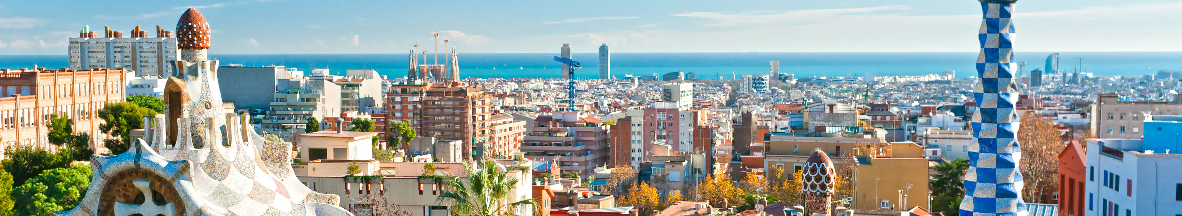Stadtpark Antoni Gaudis in Barcelona 