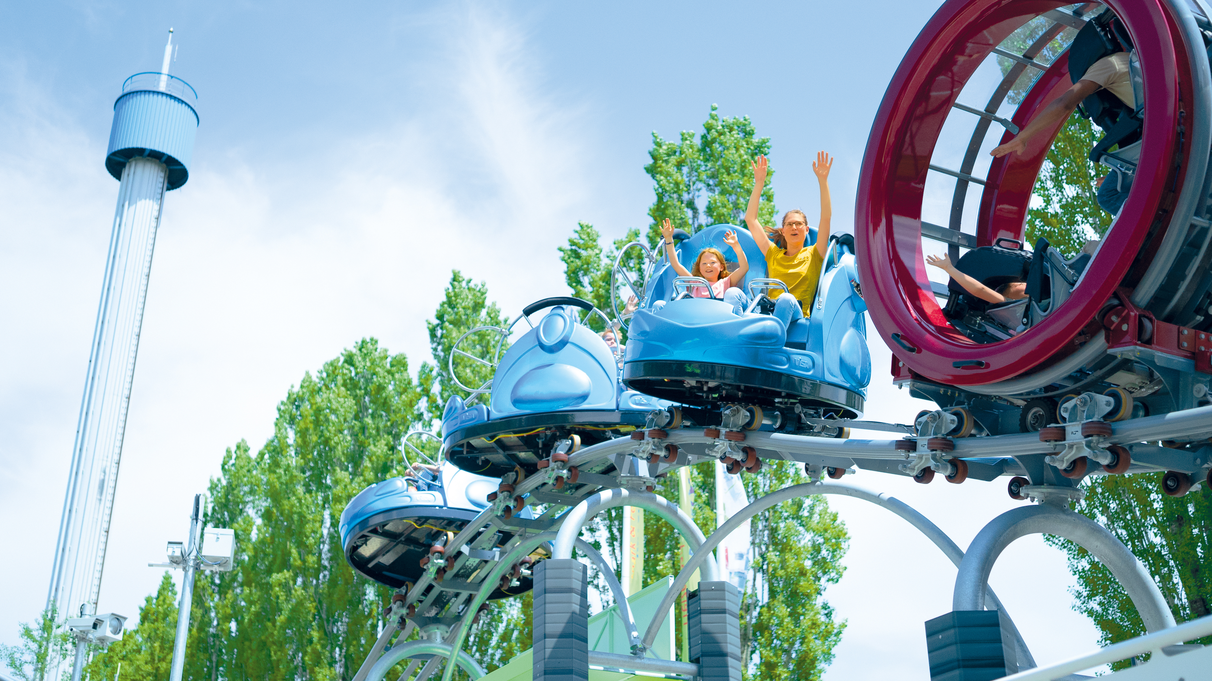Acheterbahn im Ravensburger Spieleland