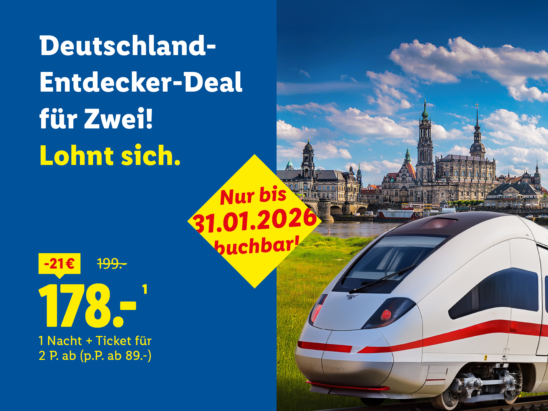 Deutschland-Entdecker-Deal für Zwei!