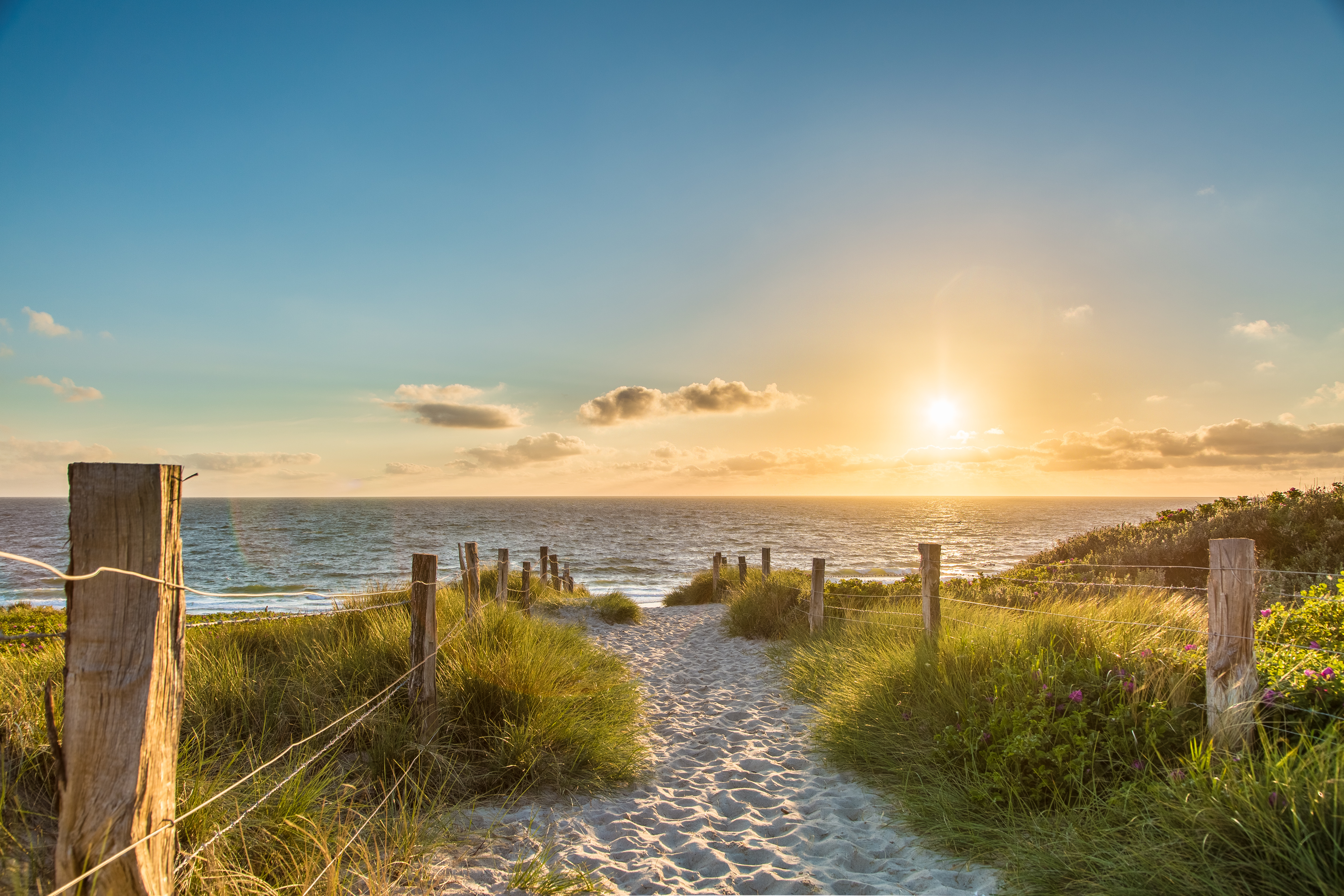 Strand an der Ostsee.