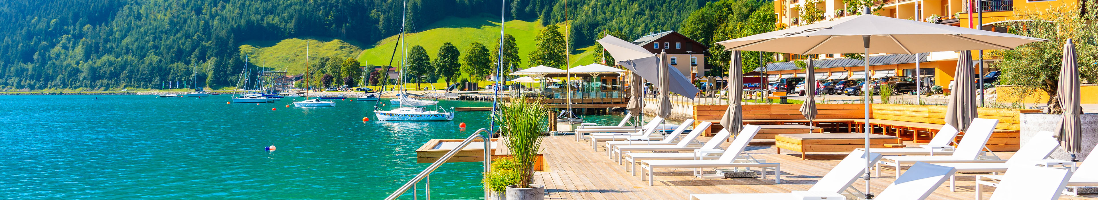 Hotel an einem See in Österreich 