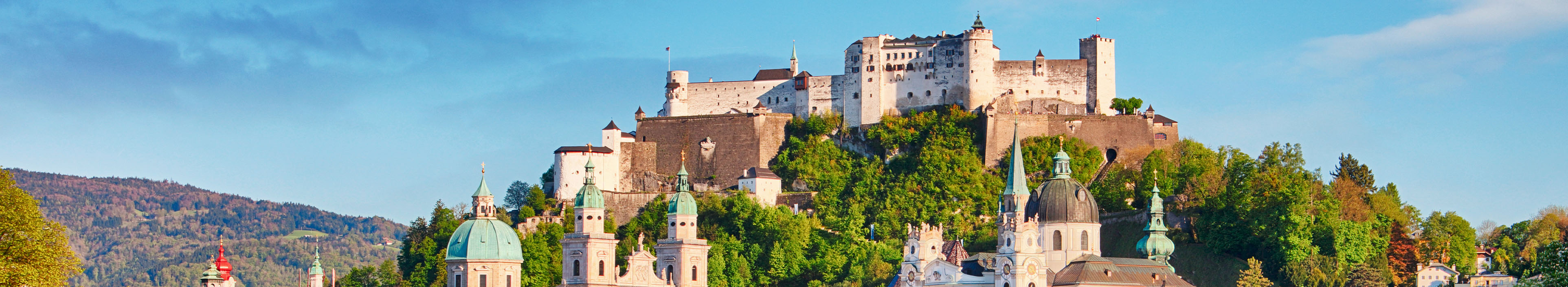 Festung in Salzburg, Österreich