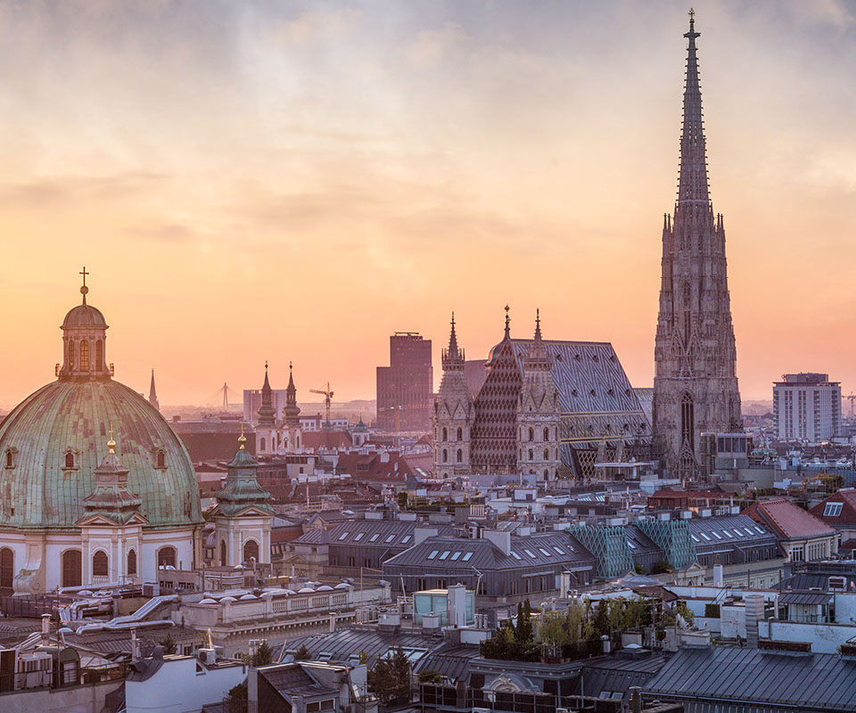 Stephansdom in Wien, Österreich.