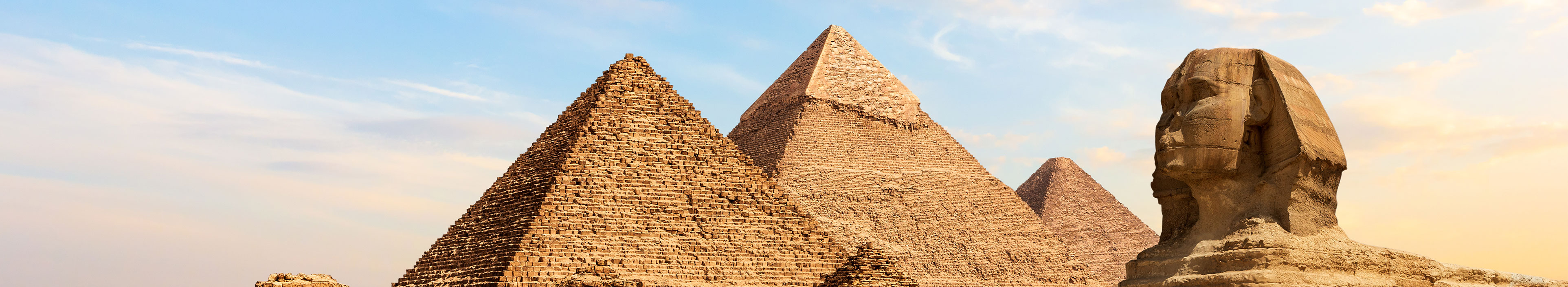 Pyramiden und die Sphinx in Ägypten