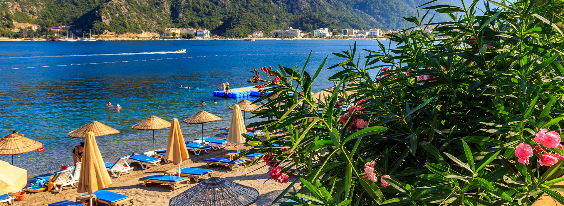 Strand in der Türkei