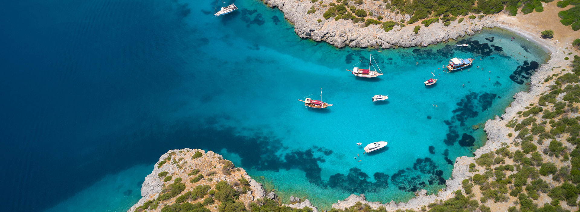 Türkische Riviera Küste