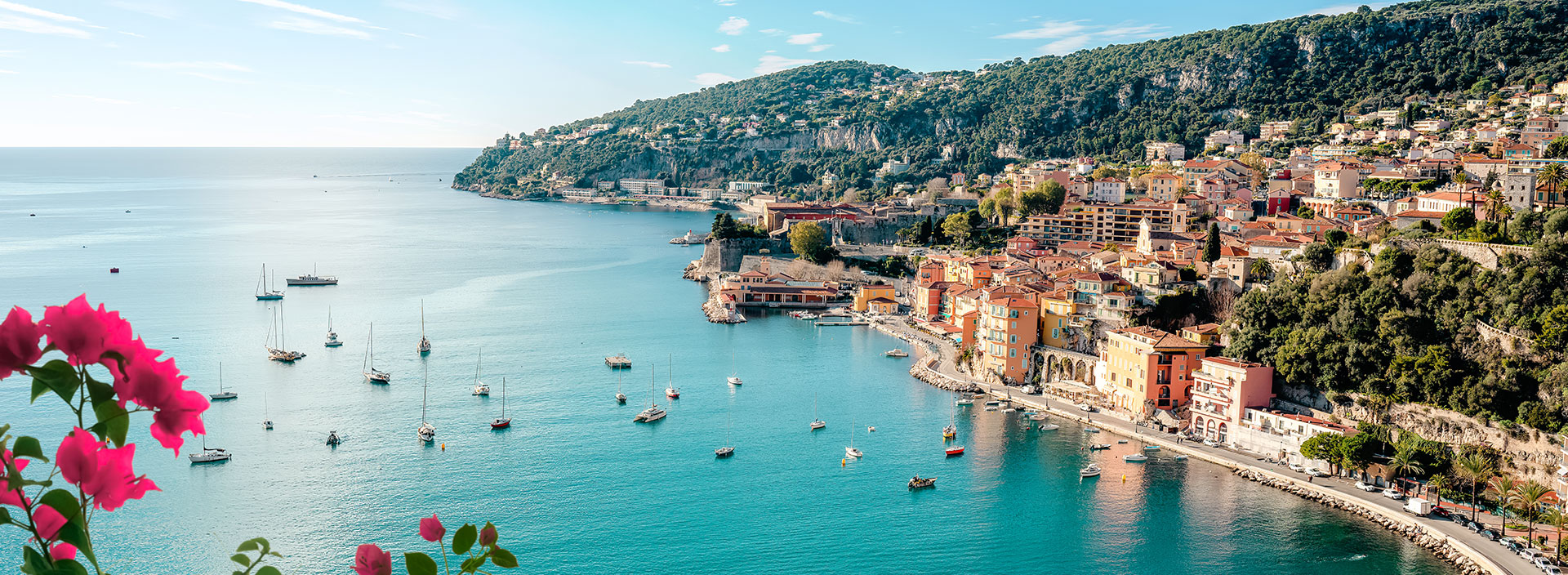 Villefranche sur Mer zwischen Nizza und Monaco an der Französischen Riviera, Cote d Azur, Frankreich
