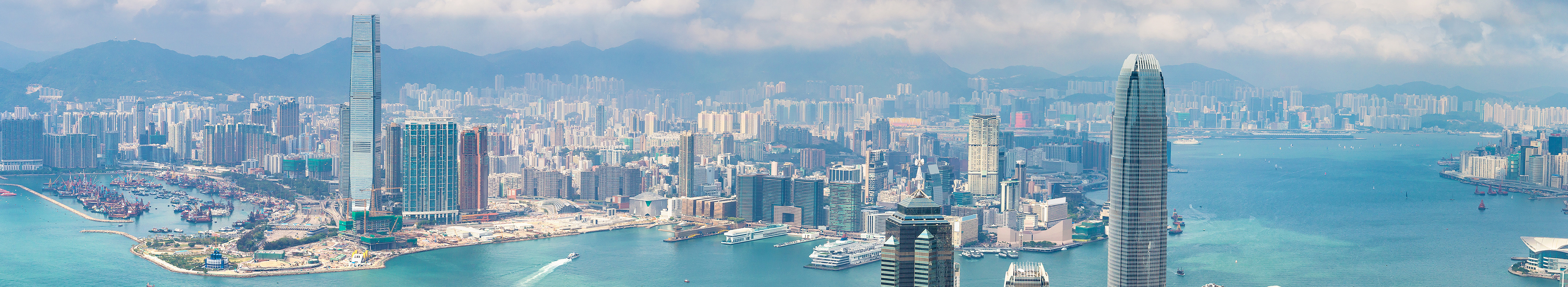 Skyline von Hongkong
