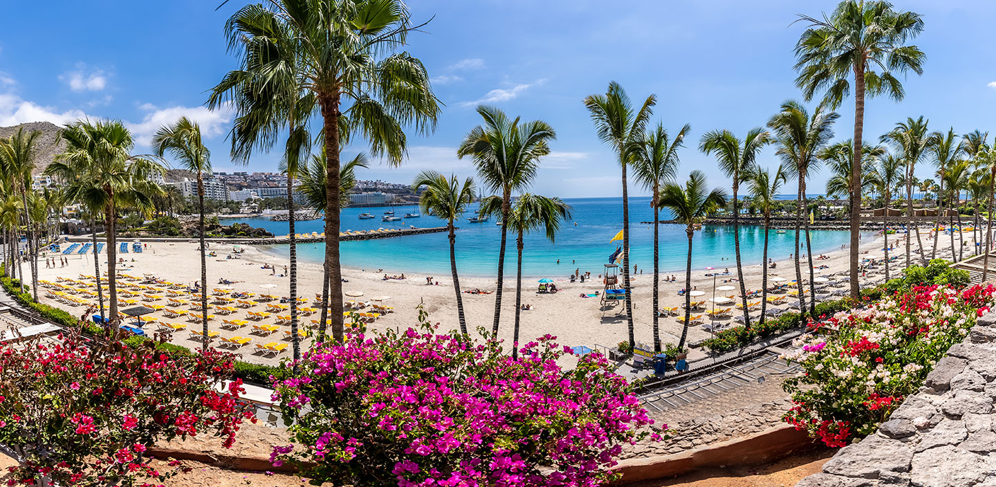 Ein Strand auf Gran Canaria.