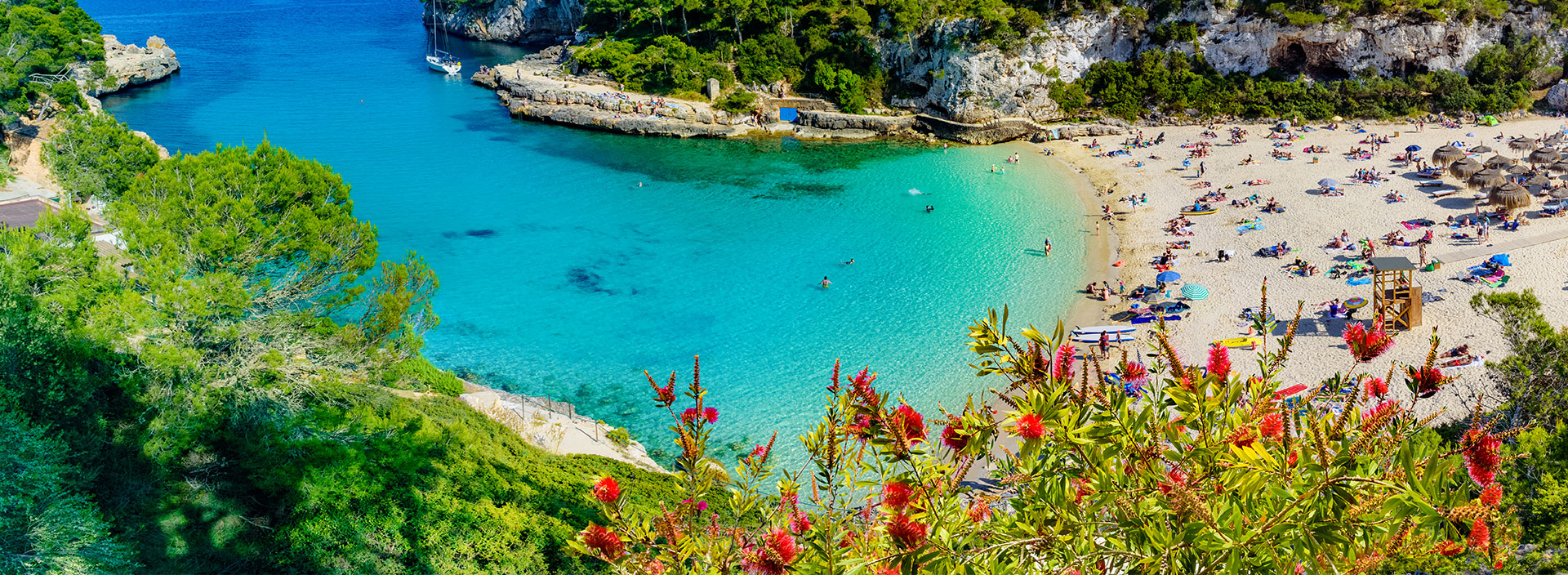 Beim Klicken wird man auf eine Seite mit Badeurlaub-Angebote für Dezember weitergeleitet.