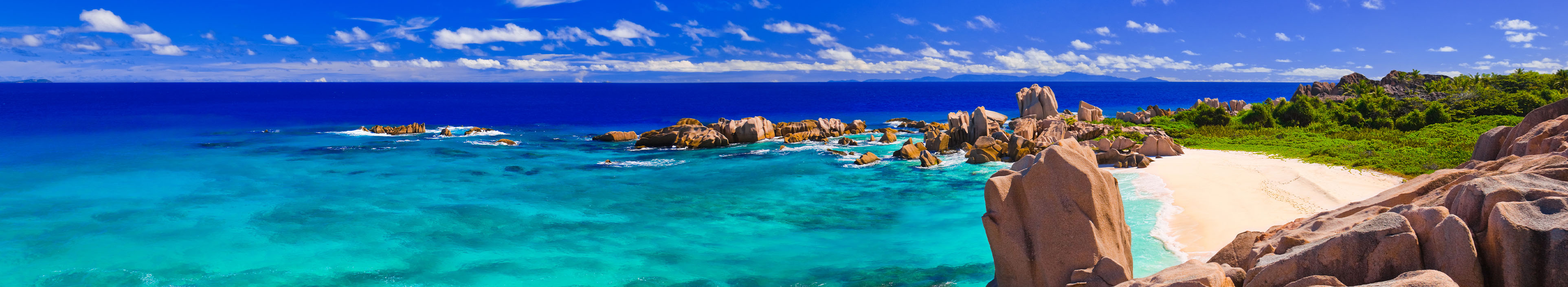 Strand auf den Seychellen