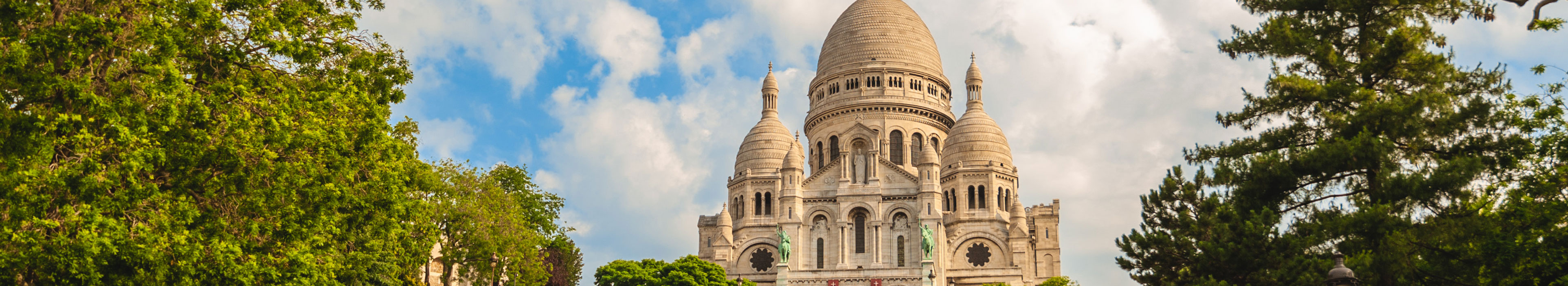Kathedrale Sacre Coeur in Montmartre, Paris, Frankreich
