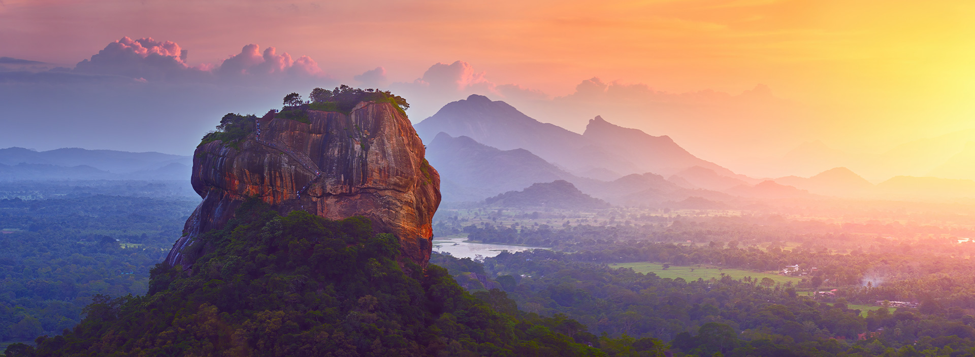 Landschaft in Sri Lanka