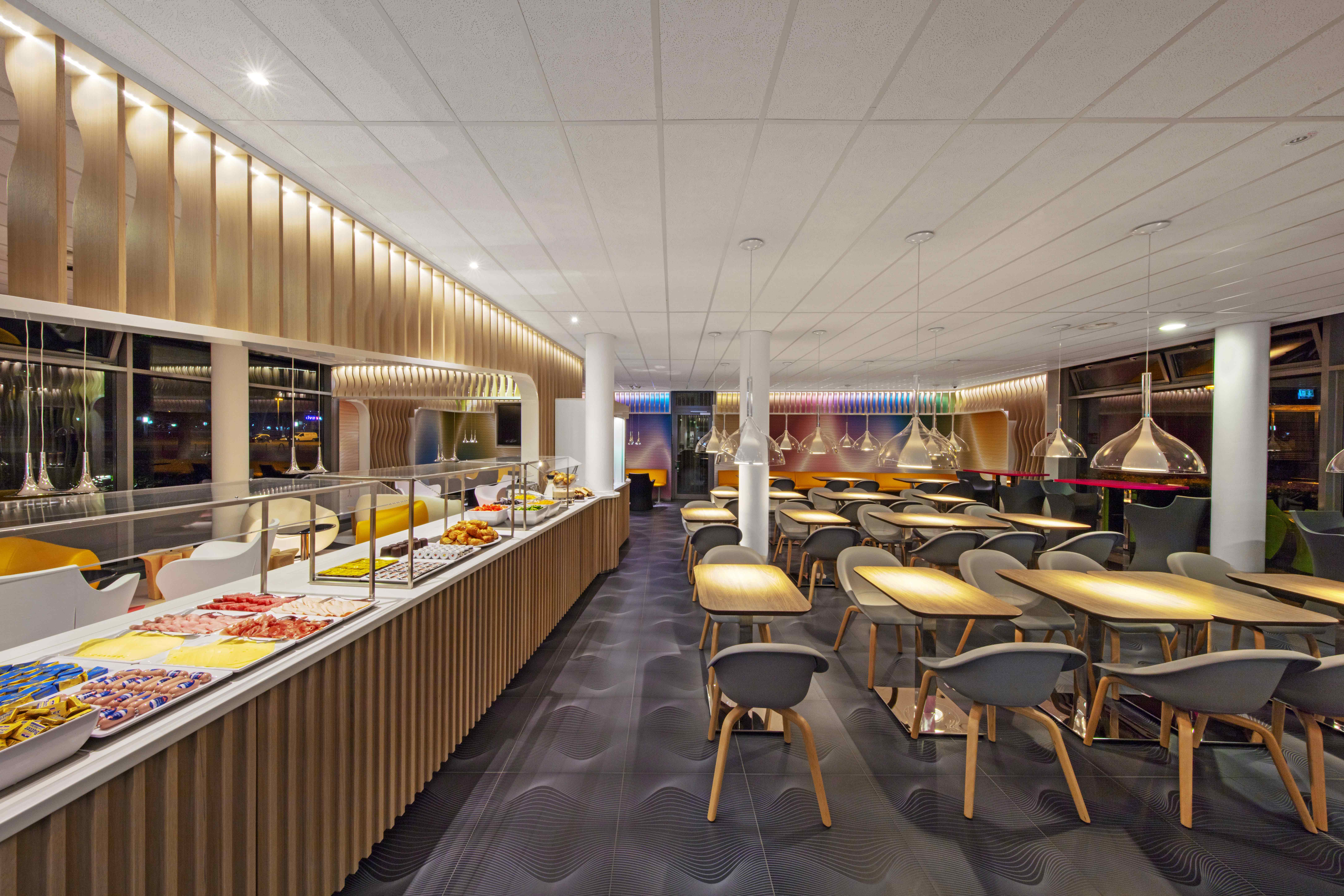 Frühstücksbuffet des Prize by Radisson Hotel.