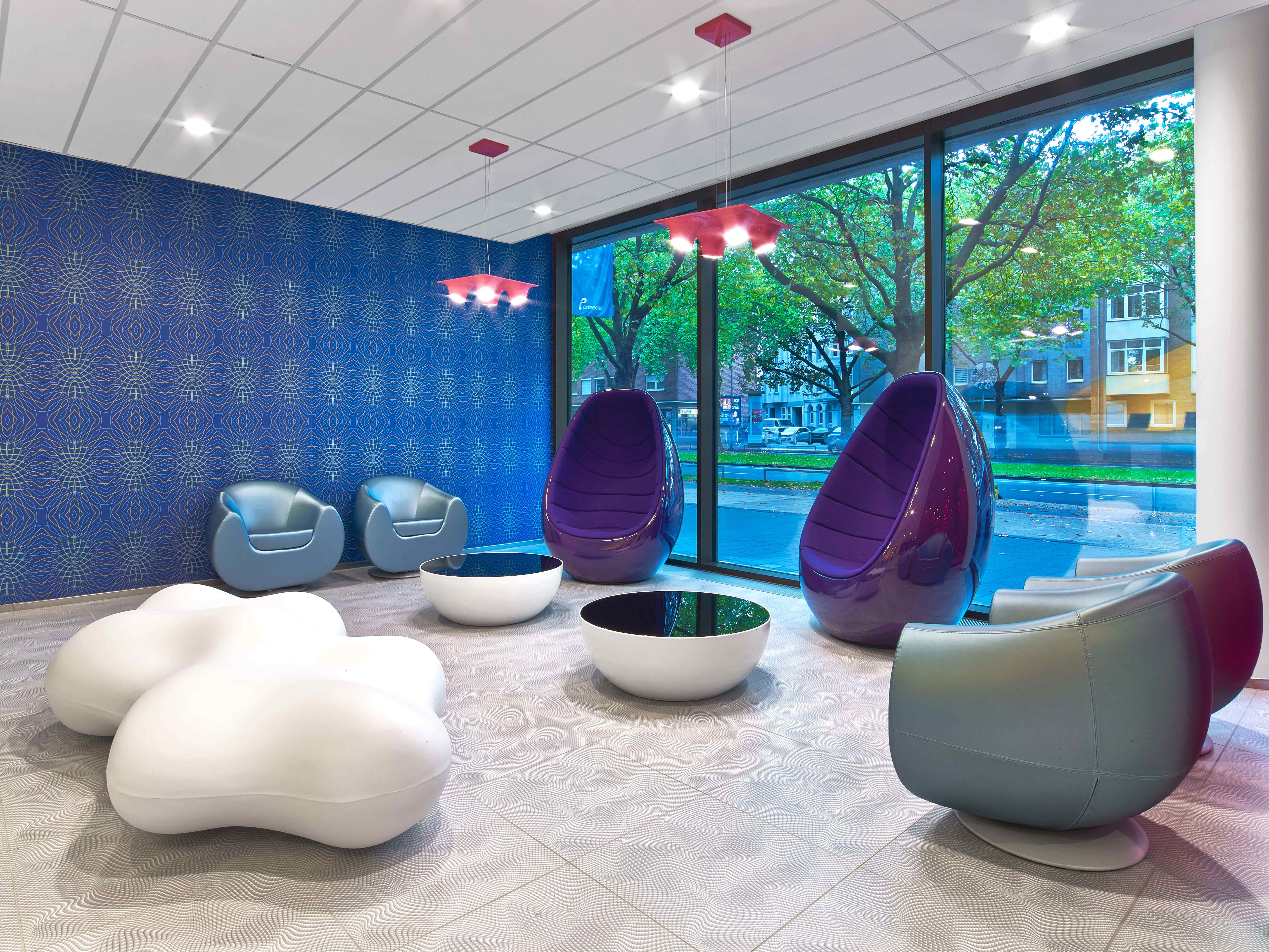 Lobby des Prize by Radisson Hotels.